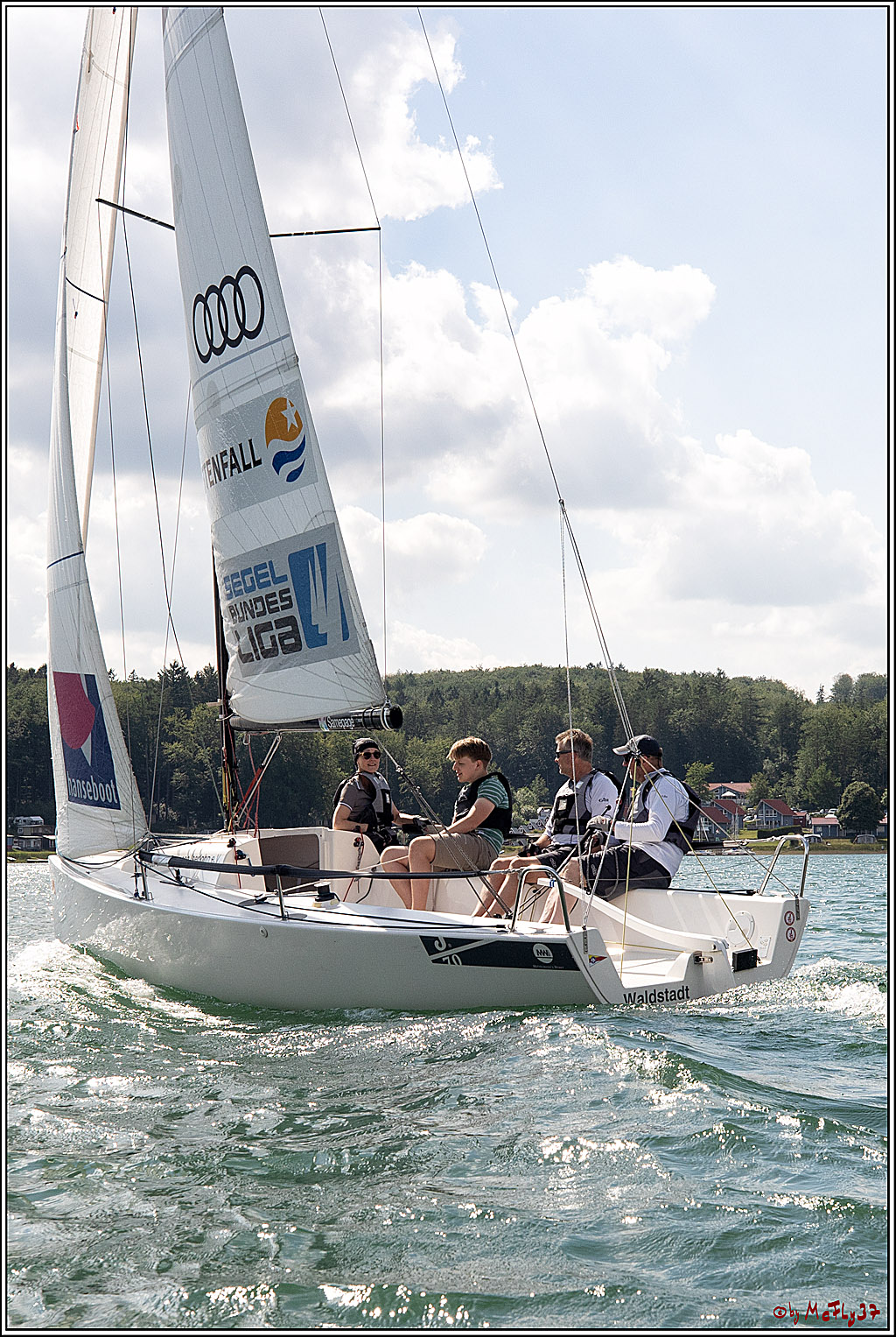 J70 - WOODLAND, 12.06.2021 Segelboot; Segeln; Woodland; Spinnaker; J70; Sorpesee; Sauerland